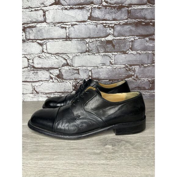 Bally Sailor Black Leather Oxfords Lace Up Dress Shoes Men’s Sz 10.5D US/44EU main image 14